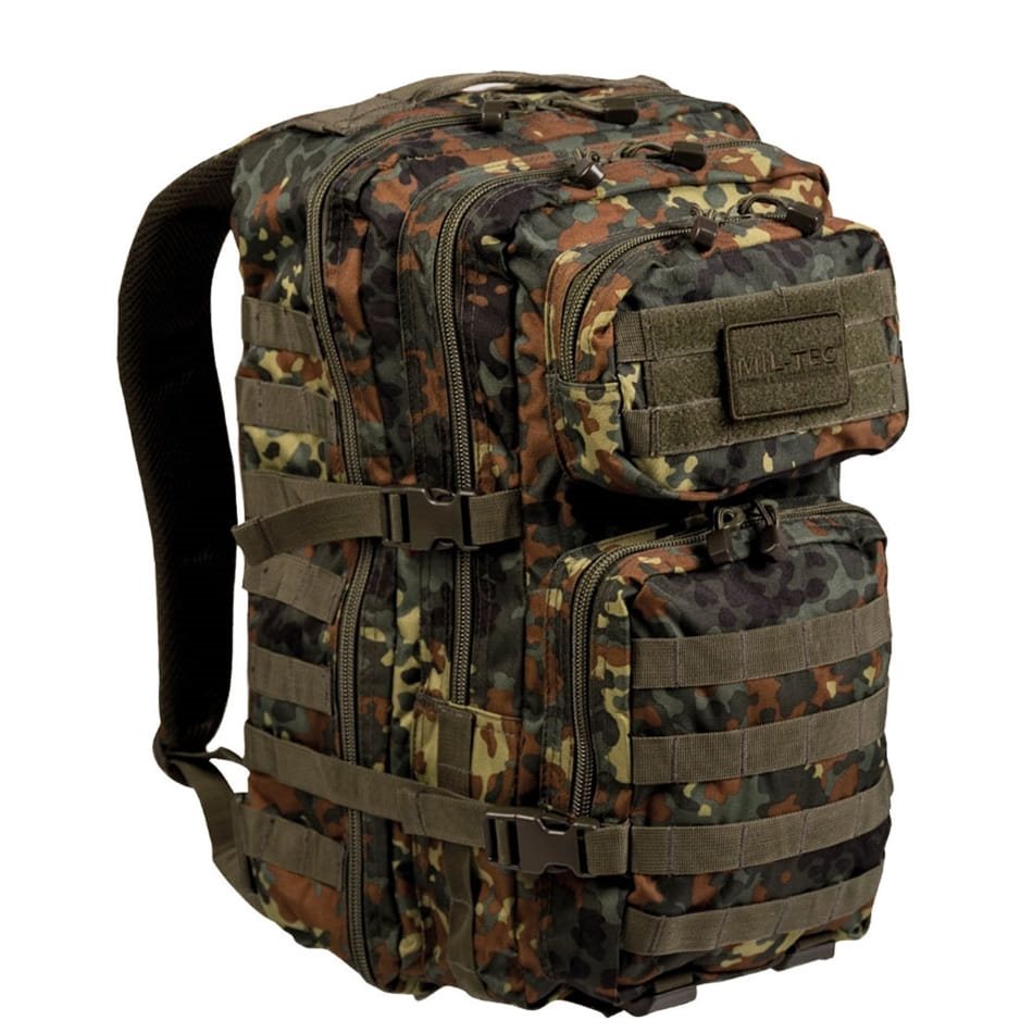 Mochila ASSAULT II en camuflaje CCE TARN, vista general