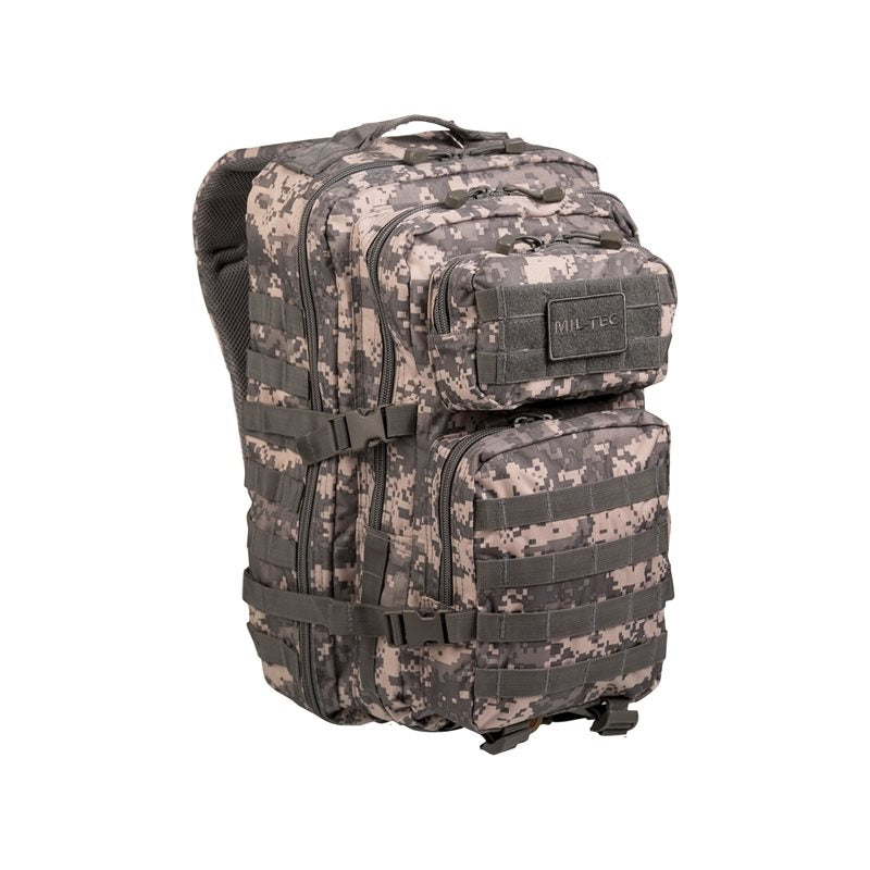 Mochila ASSAULT II en camuflaje CCE TARN, vista general