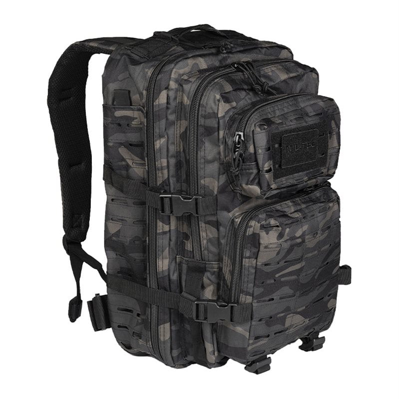 Mochila ASSAULT II LASER CUT con sistema MOLLE y bolsillos exteriores