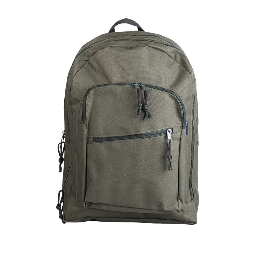 Mochila Day Pack verde de Mil-Tec con dos compartimentos