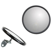 Espejo panorámico circular Ø162 mm con superficie Ø145 mm y soporte giratorio para ampliar campo de visión