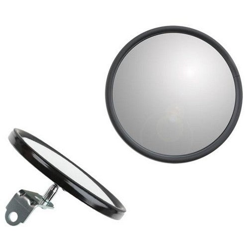Espejo panorámico circular Ø162 mm con superficie Ø145 mm y soporte giratorio para ampliar campo de visión