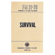 Portada del libro Manual de supervivencia US Army, 288 páginas