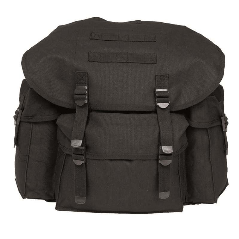 Mochila BW IMPORT pequeña verde Mil-Tec, resistente a la intemperie y al desgaste