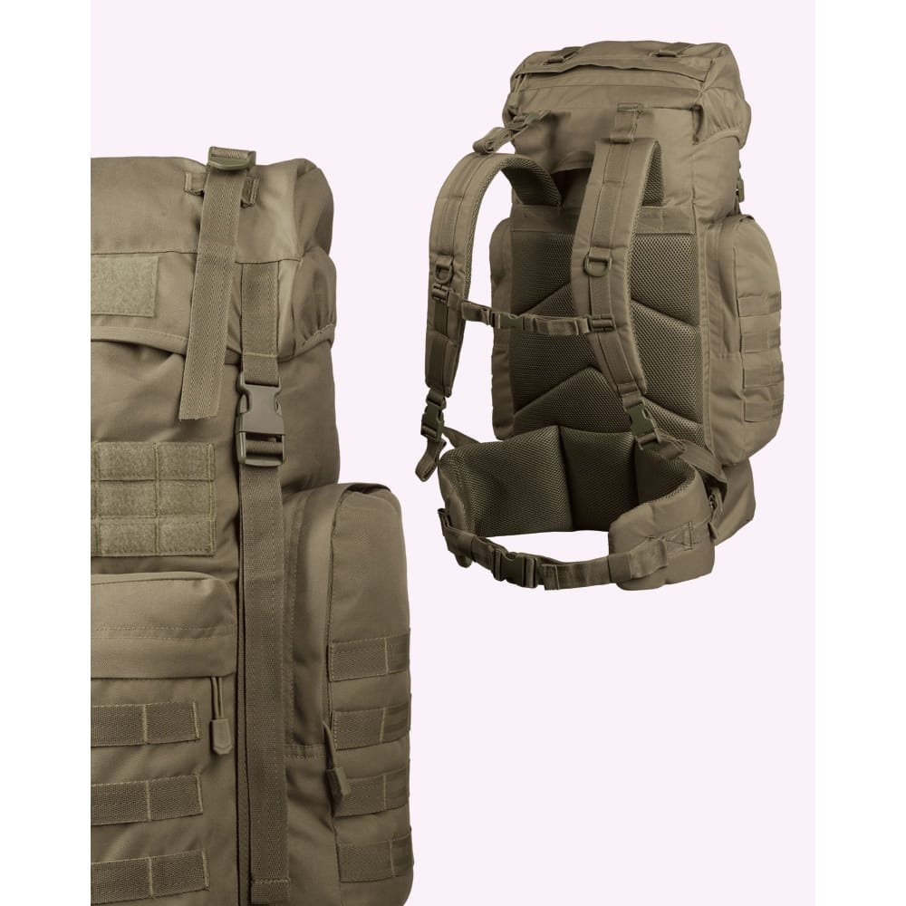 Mochila BW de combate GEN.II verde, capacidad aprox. 65 L