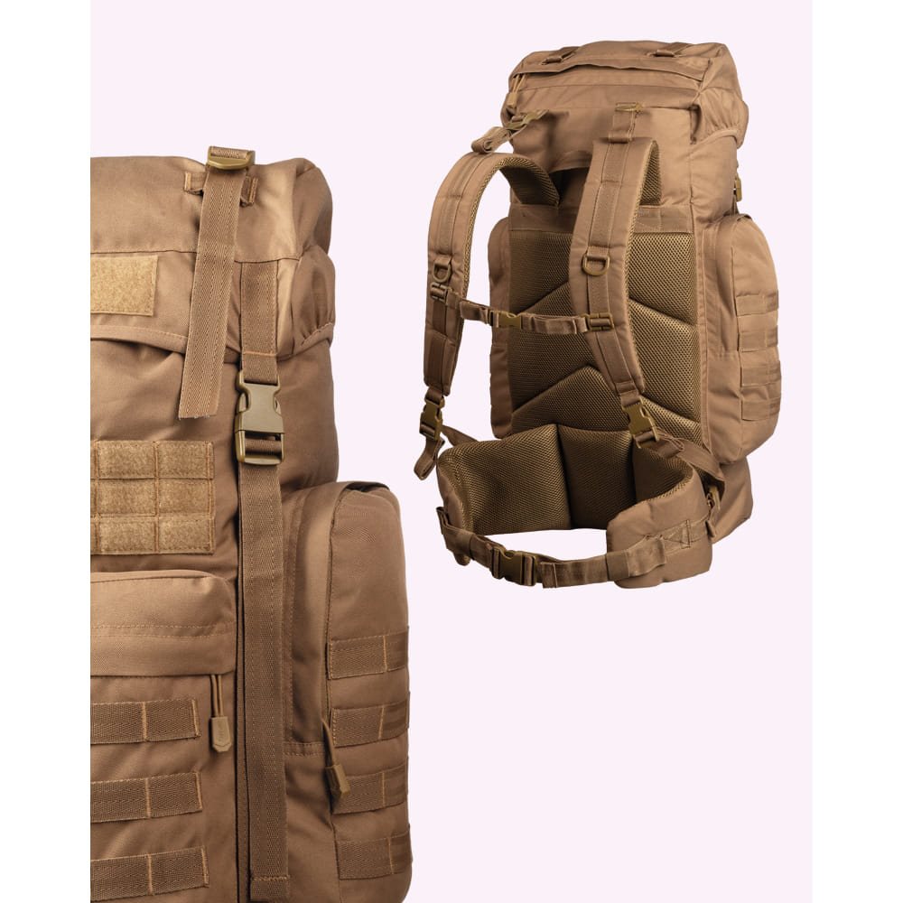 Mochila BW de combate GEN.II verde, capacidad aprox. 65 L