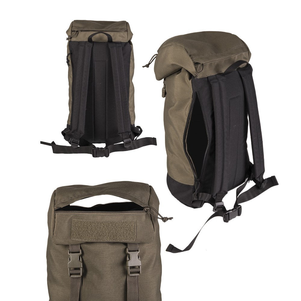 Mochila WALKER 20 L Mil-tec en verde, ligera y práctica