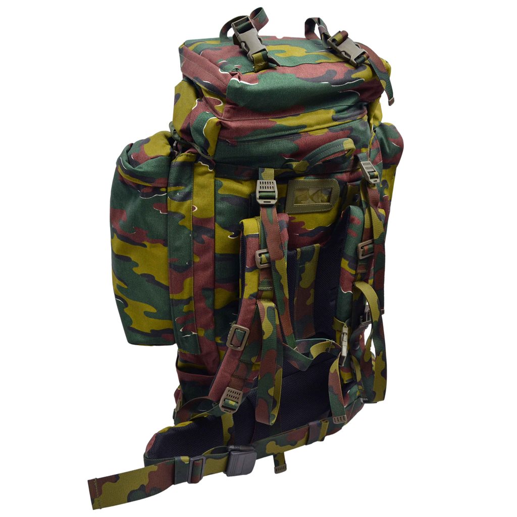 Mochila belga PLCE BERGEN 120 ltr en camuflaje Belgie Tarn Jigsaw