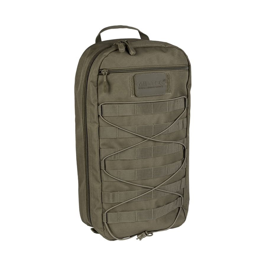 Mochila táctica TACTICAL CORE 15L verde con MOLLE, 46x23x12 cm
