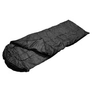 Saco de dormir TRAVELLER 200 negro, exterior e interior 100% poliéster
