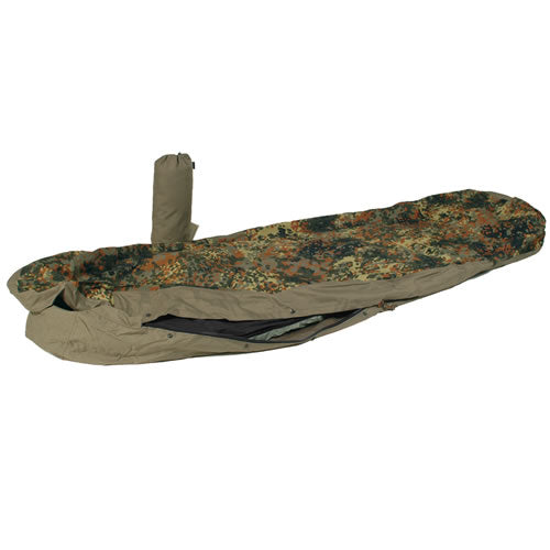 Funda para saco de dormir MODULAR laminado Woodland, 3 capas, impermeable y transpirable, protege de lluvia y nieve
