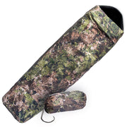 Funda para saco de dormir MODULAR verde de laminado multicapa