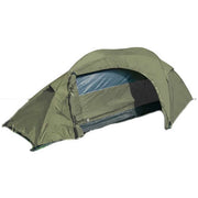 Tienda RECOM verde para 1 persona, mosquitera y vestíbulo