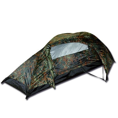 Tienda RECOM para 1 persona Flecktarn, vista del producto
