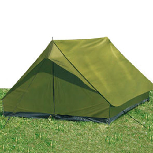 Tienda MINI PACK STANDARD verde para 2 personas, ligera y rápida de montar