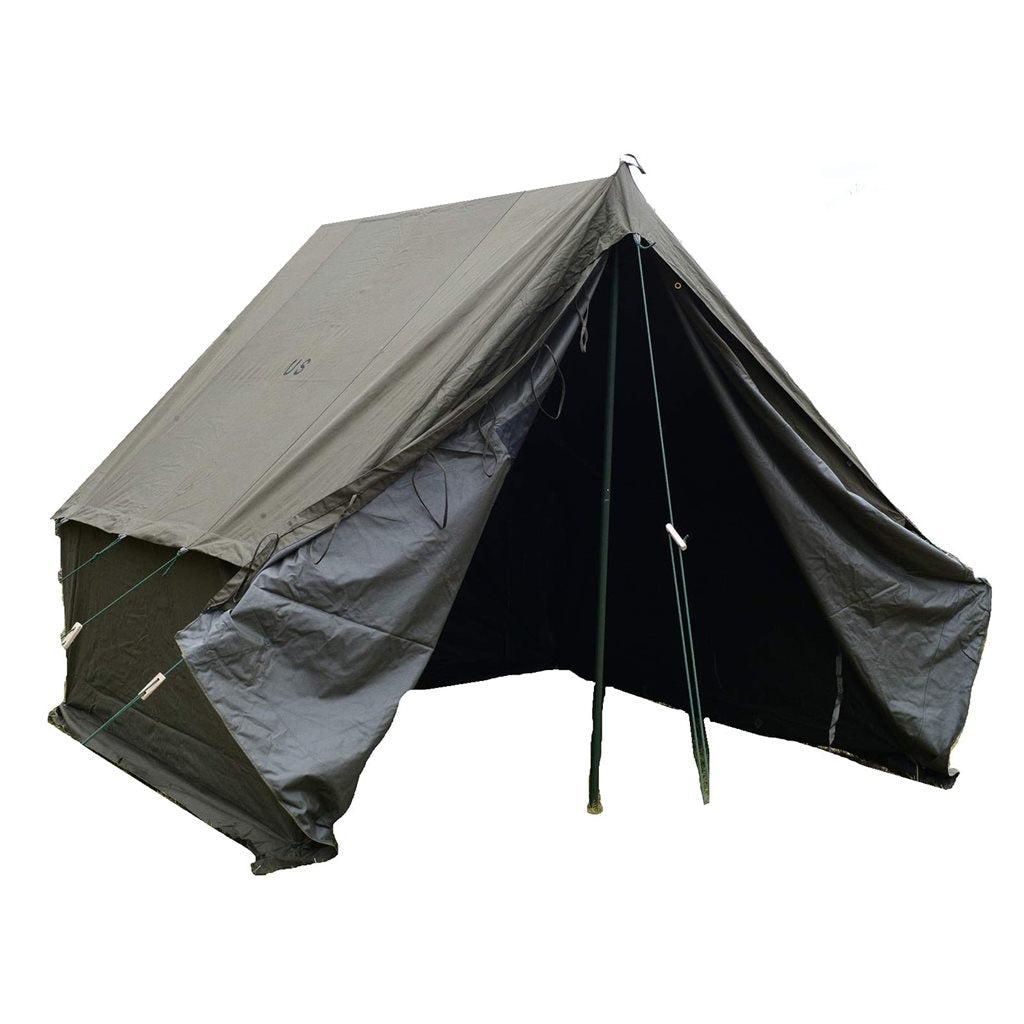 Tienda militar US SMALL WALL verde - vista exterior