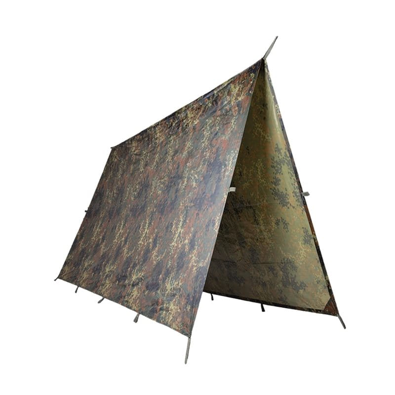 Lona TARP 3x3 m patrón FLECKTARN con ojales
