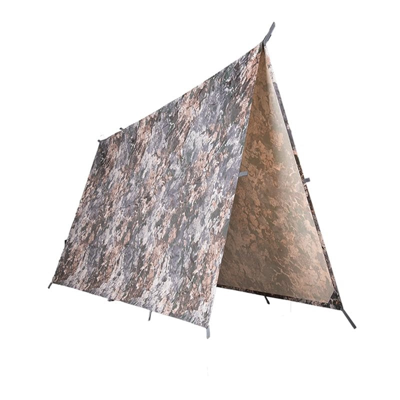 Lona TARP 3x3 m con ojales desplegada