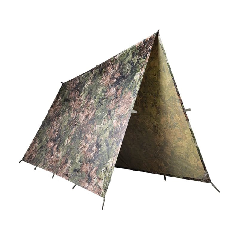 Lona TARP 3x3 m con ojales desplegada