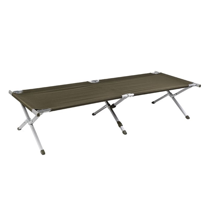 Cama plegable estilo US verde en funda 210 x 70 x 42 cm