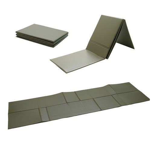 Colchoneta BW plegable verde 190x55x0,5 cm
