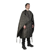 Forro para poncho Woobie multifunción verde MIL-TEC en poliéster 210T rip-stop con acolchado interior