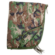 Inserto para poncho US con funda WOODLAND enrollado
