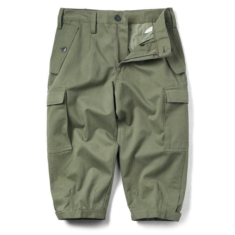 Pantalones 3/4 italianos MOUNTAIN color verde, original militar (imagen del producto)