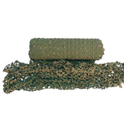 Red de camuflaje BASIC BULK WOODLAND 2,4x78 m en rollo, patrón verde y marrón