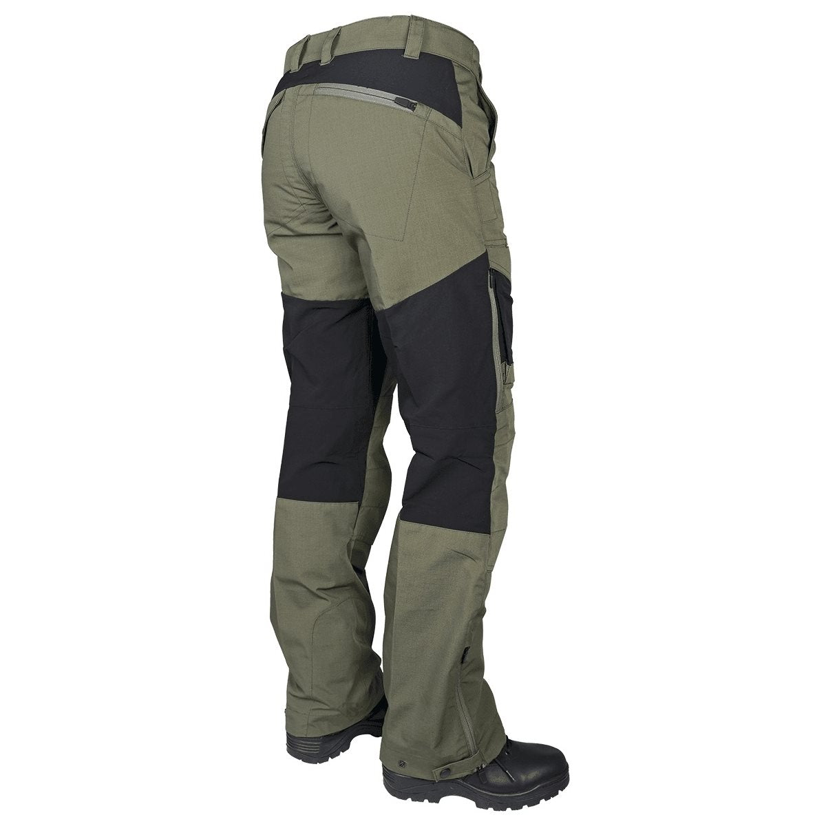 Pantalones mujer 24-7 SERIES XPEDITION rip-stop verde/negro