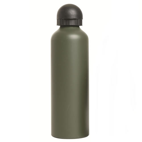 Botella de aluminio verde 0,75 L