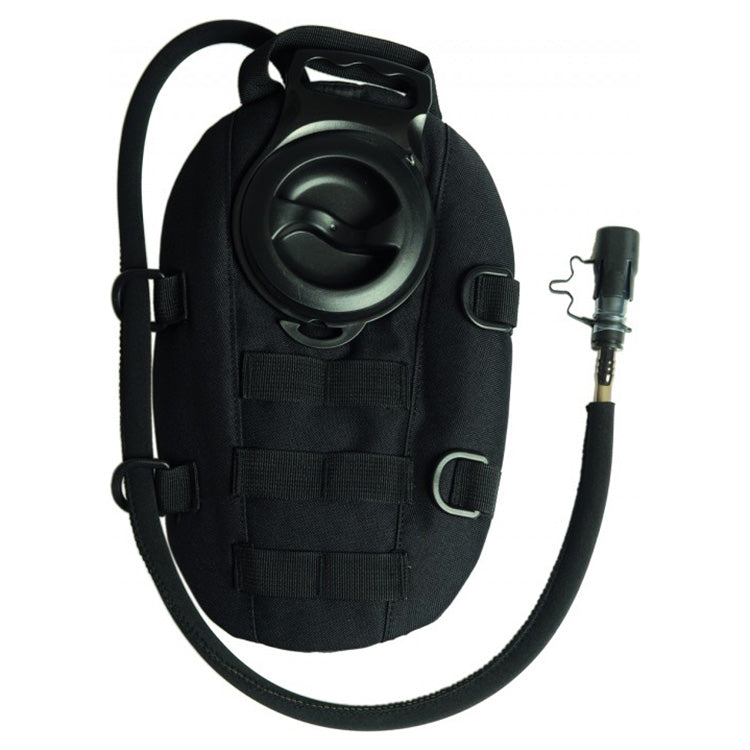 Bolsa de hidratación OVAL 1 L verde con correas para sistema MOLLE