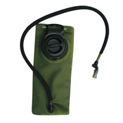 Depósito de hidratación verde 2,5 L con manguera y válvula (Microban)