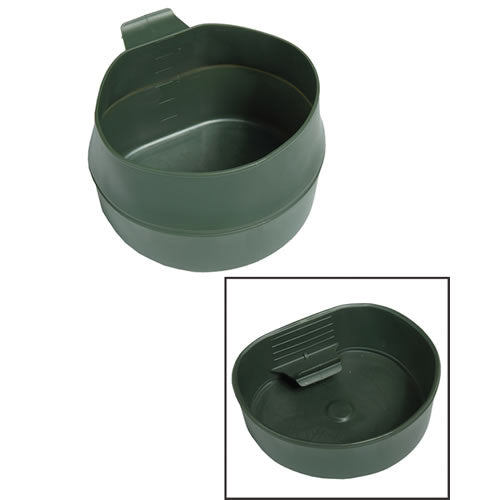 Taza plegable sueca FOLD-A-CUP® 600 ml verde en melamina