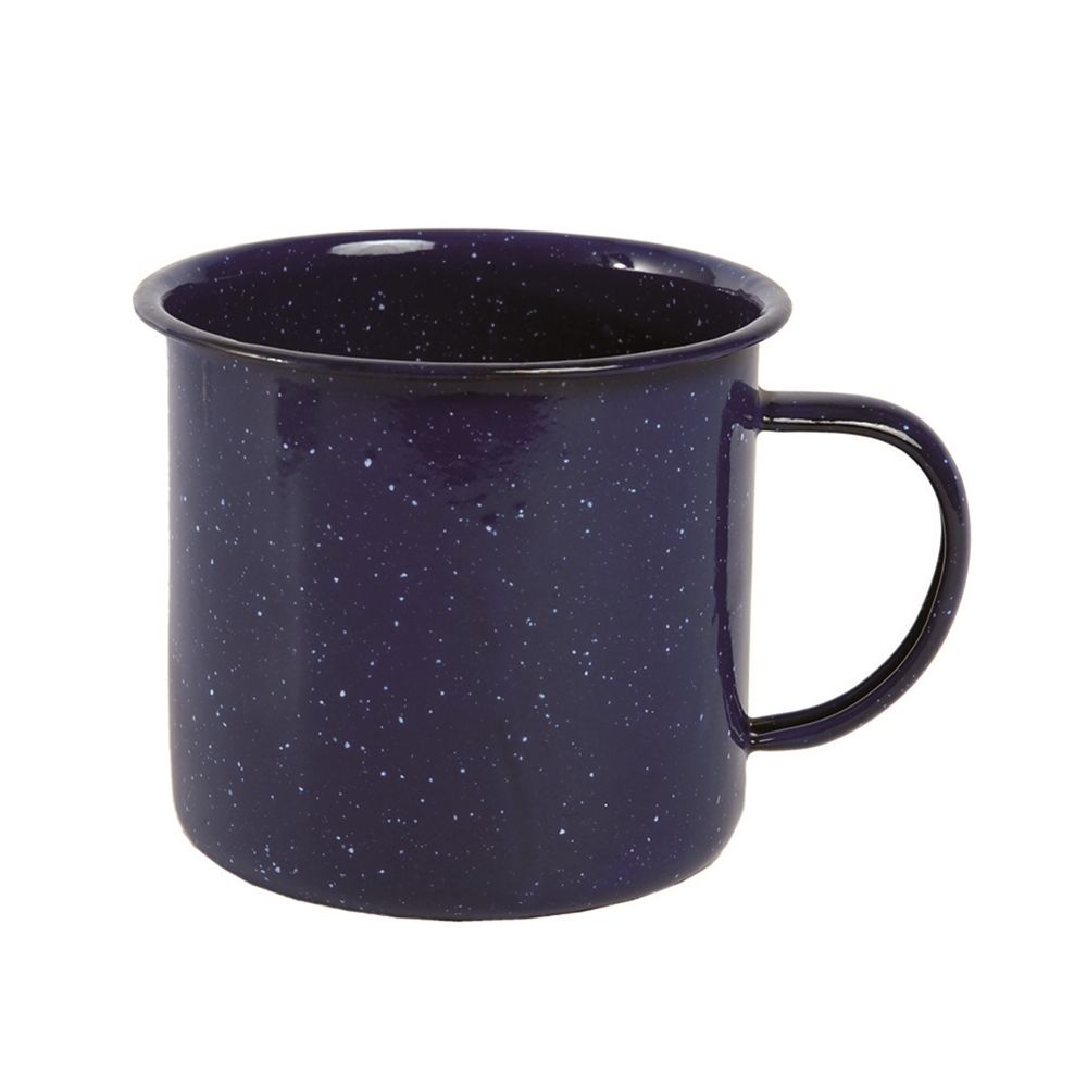 Taza esmaltada WESTERN 350 ml azul, imagen del producto