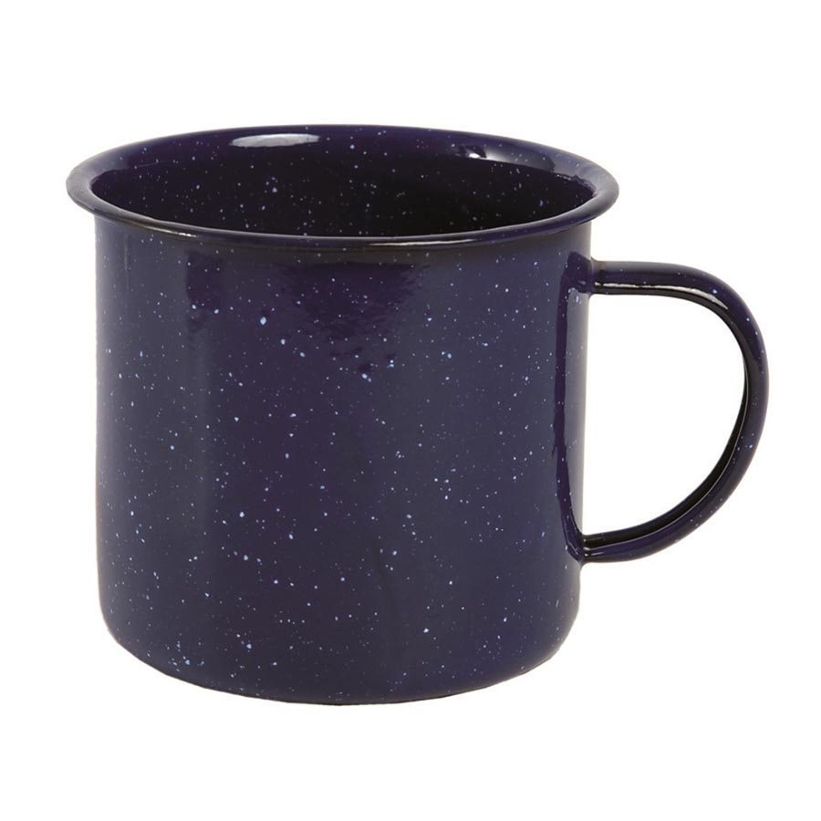 Taza esmaltada WESTERN 680 ml color azul