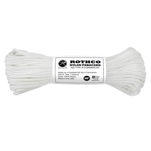 Cuerda Paracord de nylon 550LB ø 4 mm, 30 m