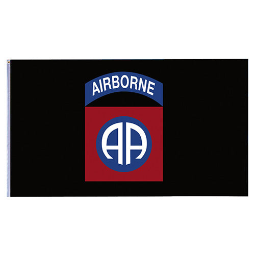 Bandera 82nd Airborne 90x150 cm con dos ojales metálicos para sujeción