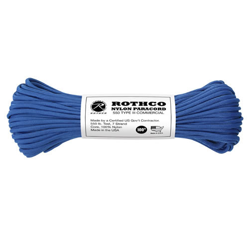 Cuerda Paracord de nylon 550LB ø 4 mm, 30 m