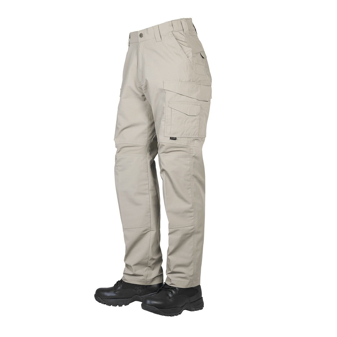 Pantalones tácticos 24-7 SERIES PRO FLEX rip-stop kaki con múltiples bolsillos