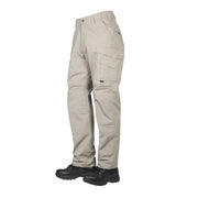 Pantalones tácticos 24-7 SERIES PRO FLEX rip-stop kaki con múltiples bolsillos