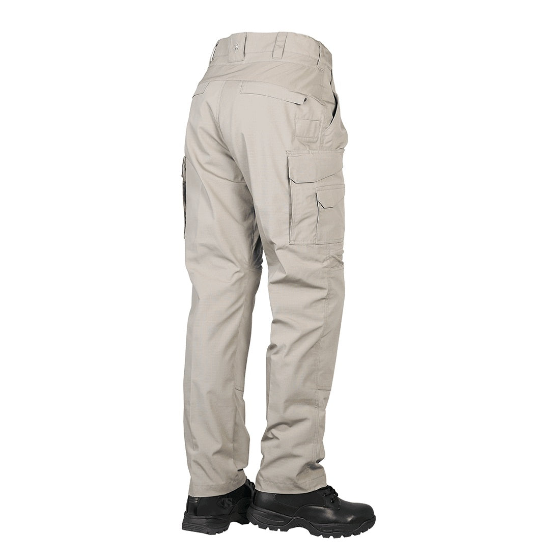 Pantalones tácticos 24-7 SERIES PRO FLEX rip-stop kaki con múltiples bolsillos