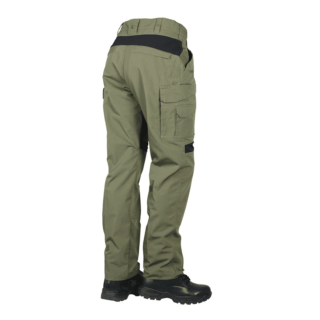 Pantalones 24-7 SERIES PRO FLEX rip-stop verdes y negros