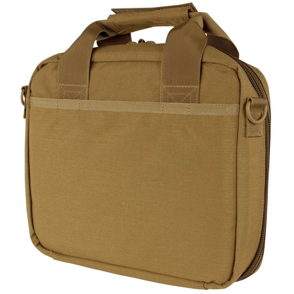 Bolsa para pistola verde pequeña acolchada
