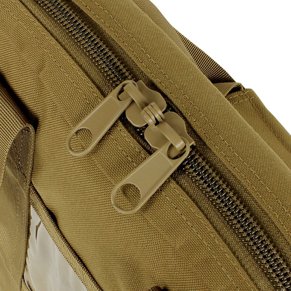 Bolsa para pistola verde pequeña acolchada