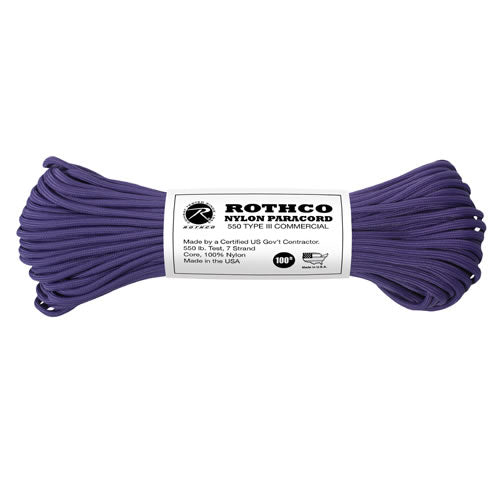 Cuerda Paracord de nylon 550LB ø 4 mm, 30 m