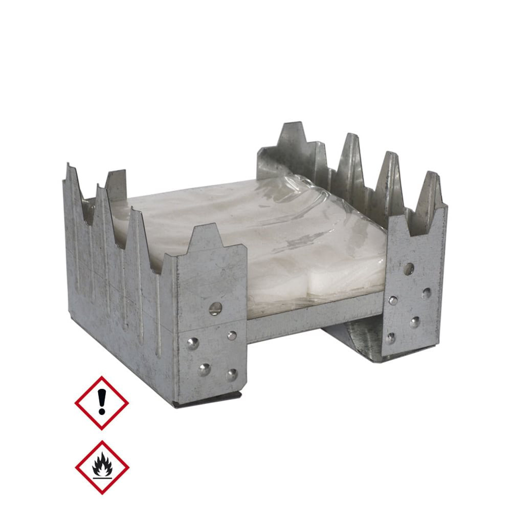 Hornillo plegable NATO grande con alcohol sólido (postylka) ID 14908100