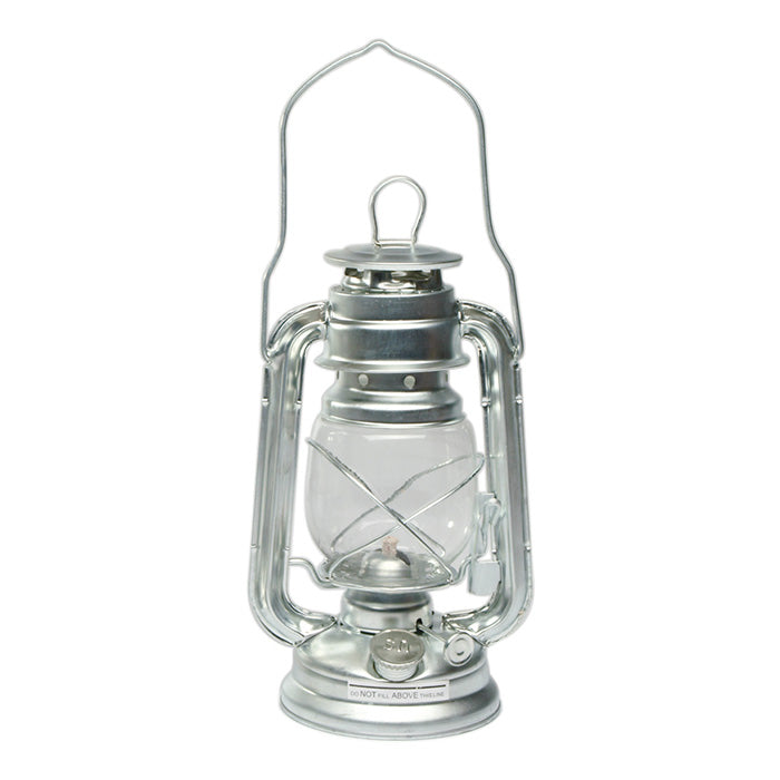 Lámpara de petróleo galvanizada ZINK 23 cm