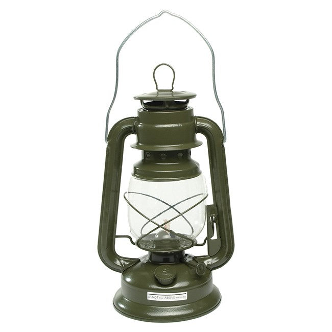 Lámpara de queroseno verde 28 cm