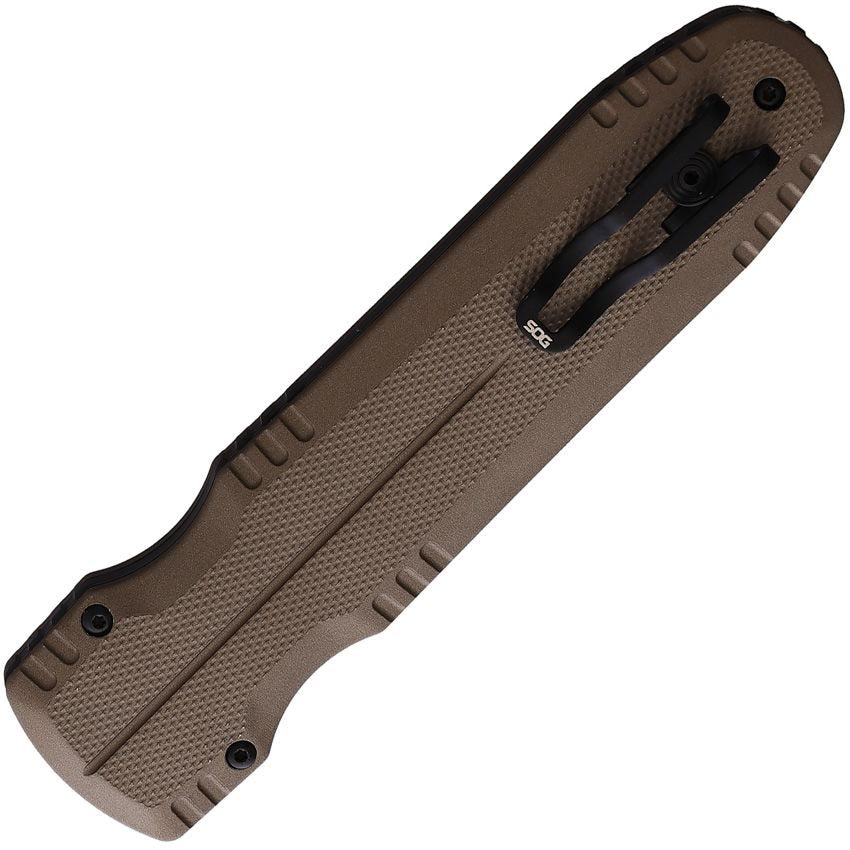 Navaja OTF PENTAGON FDE con hoja Cryo CPM S35VN y recubrimiento de nitruro de titanio